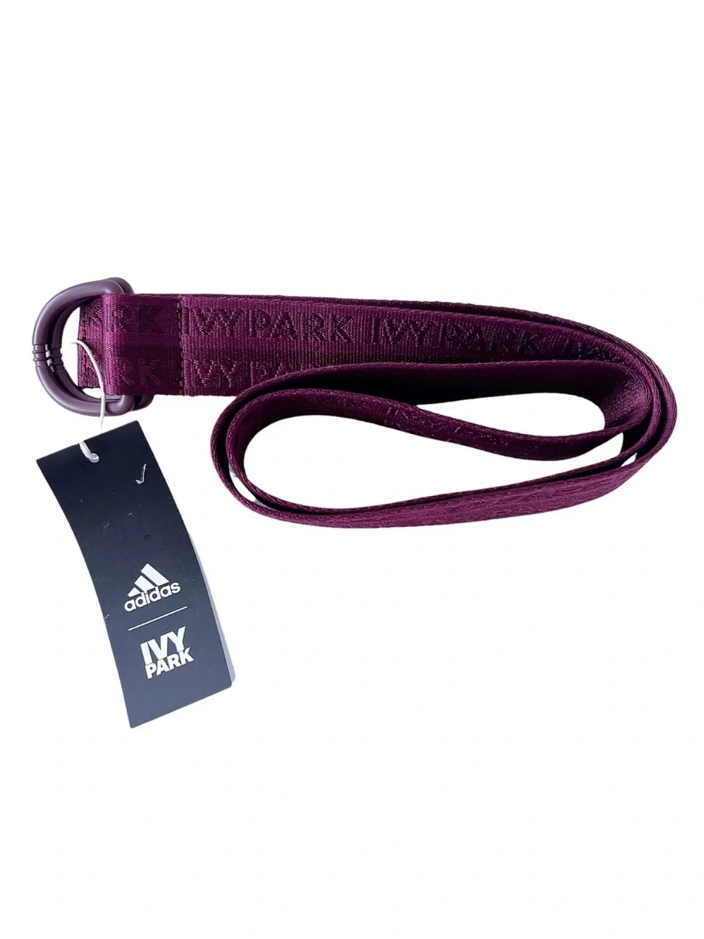 Adidas X IVY PARK Women's Logo Webbing Belt - Plum